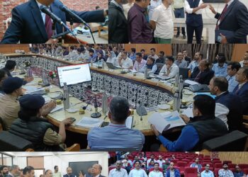 General observer for Tral Constituency held meeting with district administration