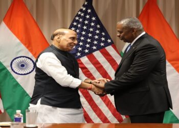 Rajnath Singh & his US counterpart review existing defence cooperation activities