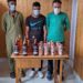 Illegal liquor seized in Kupwara