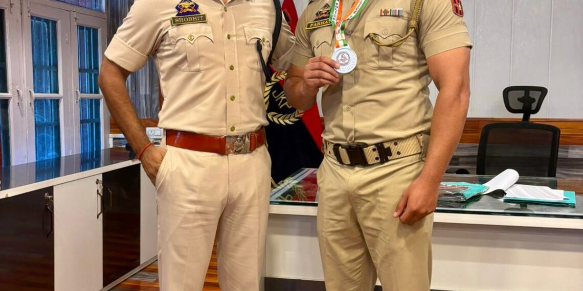 Police official earns silver medal in Judo at All-India Police Games
