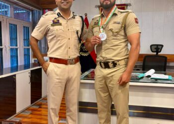 Police official earns silver medal in Judo at All-India Police Games