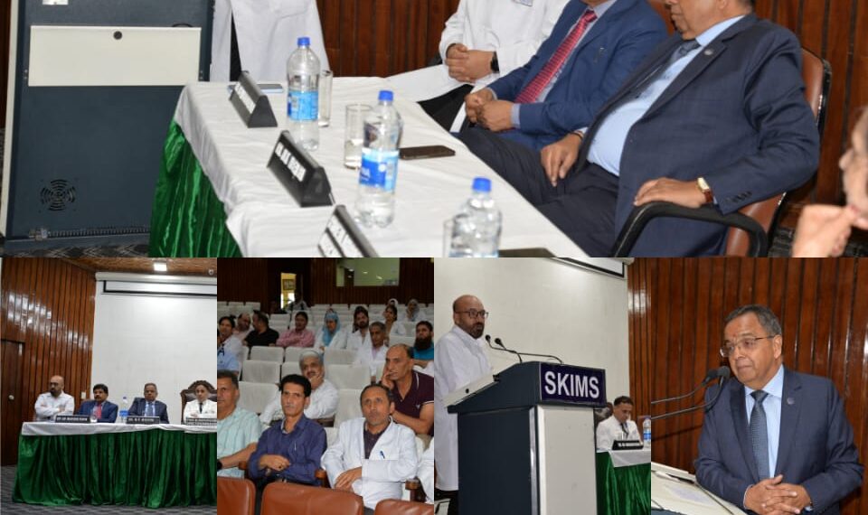 ‘‘SKIMS Hosts Interactive Session with Clinician-Scientists  And Revered Researchers”