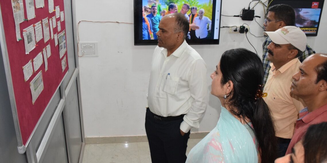 CEO conducts extensive tour of Udhampur district, reviews election preparedness