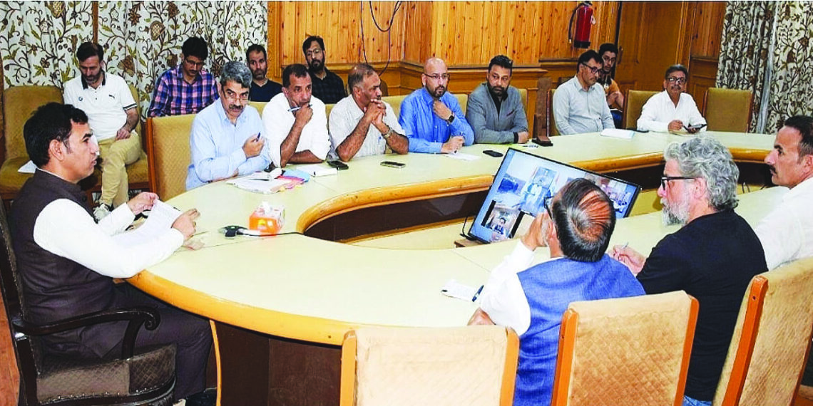 Div Com Kashmir reviews arrangements for Eid Milad-un-Nabi (S.A.W), Friday following