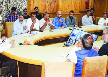 Div Com Kashmir reviews arrangements for Eid Milad-un-Nabi (S.A.W), Friday following