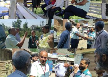 General Observer meets General Public in Tral, Pulwama