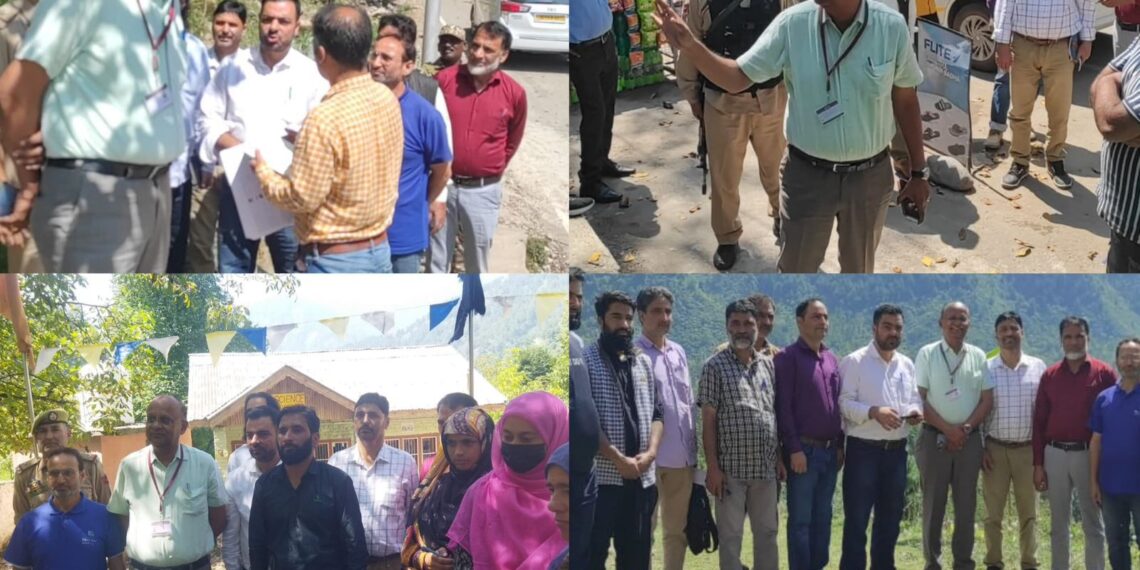 General Observer Visits Remote Polling Stations in Tral to Ensure Voter Facilities