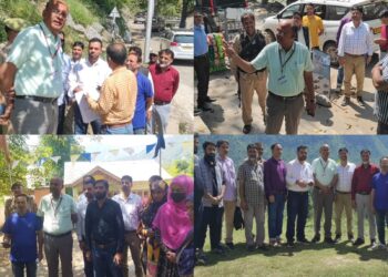General Observer Visits Remote Polling Stations in Tral to Ensure Voter Facilities