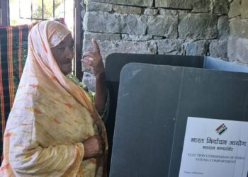 Home Voting records 96.90% polling  in District Rajouri