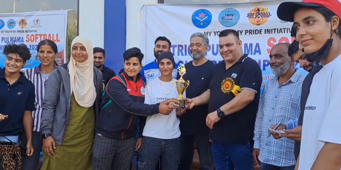 Two-Day District Pulwama Softball Championship Concludes 