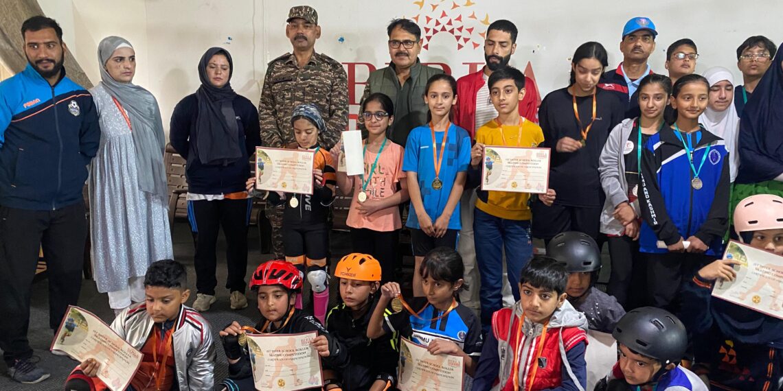 BOMIS Pampore Hosts Inaugural Inter-School Roller Skating Competition