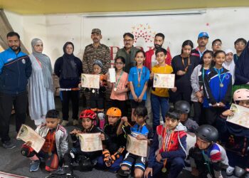 BOMIS Pampore Hosts Inaugural Inter-School Roller Skating Competition