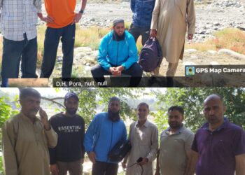 Four nabbed for illegal fishing through electrocution in Kulgam