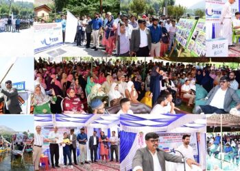 Mega Voter Awareness program reverberates Manasbal Park with flavour of democracy