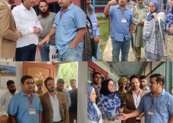 General Observer for Pampore AC visits Polling Stations, assesses preparedness