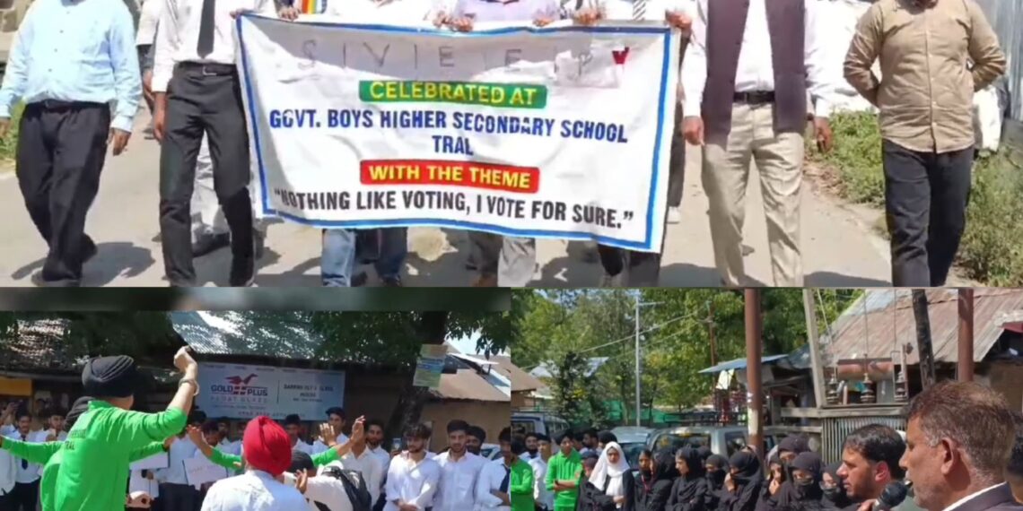 SVEEP Programme Conducted in AC-Tral to Raise Voter Awareness