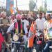 NC Congress Alliance Candidate S.S Channi Leads Motorcycle Rally in Tral
