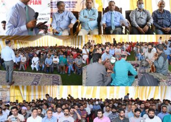 Mega SVEEP Awareness program organized at Shopian