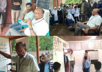 General Observer for Tral AC reviews MCC Implementation, engages with Public & Schools Children