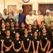 Lt Governor interacts with Gymnasts & Coaches who attended the National Advanced Rhythmic Gymnastics Training Camp at Srinagar