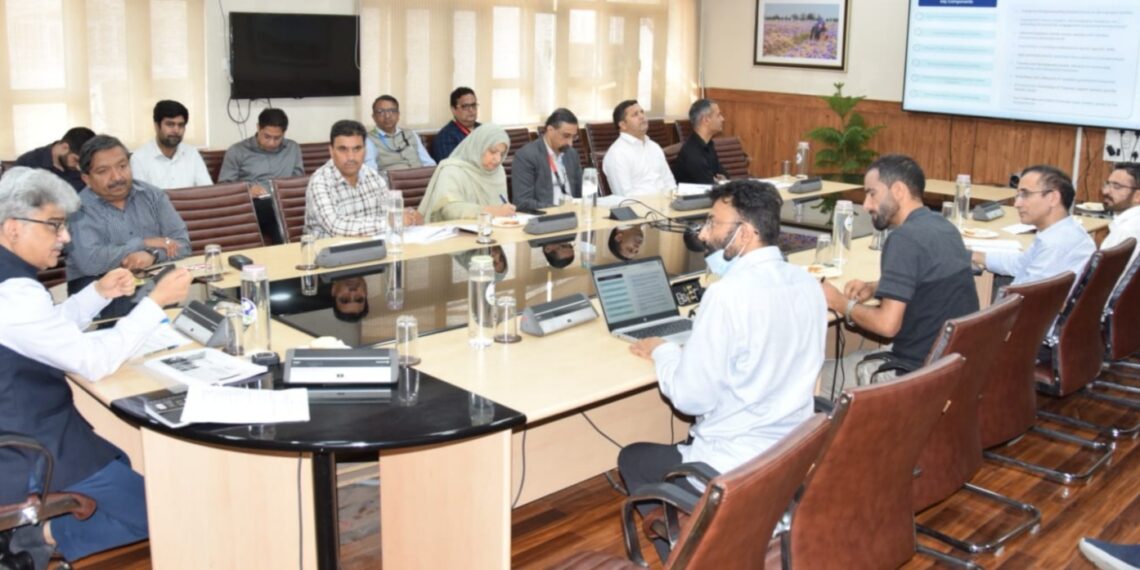 CS reviews Mission YUVA in J&K