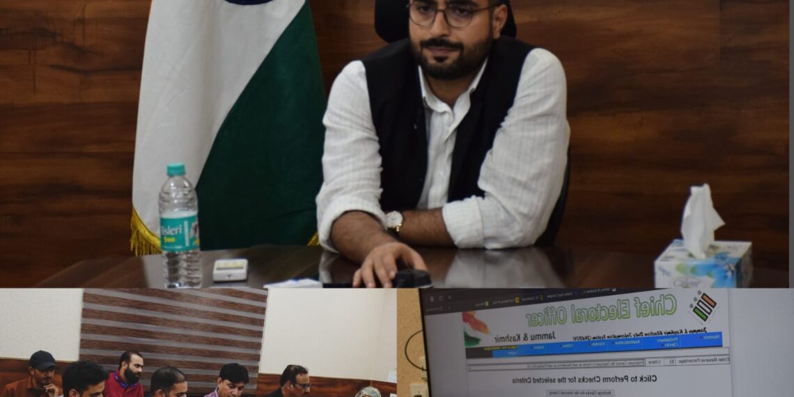 First Randomization of Polling Personnel held at Budgam