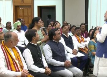 PM interacts with teachers who have been conferred the National Teachers Awards