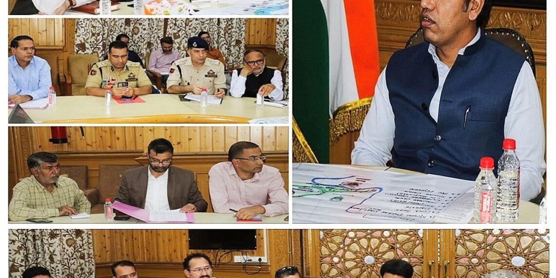 Div Com reviews overall progress of arrangements for Kashmir Marathon