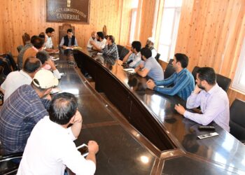 Arrangements for Counting of Votes finalized at Ganderbal