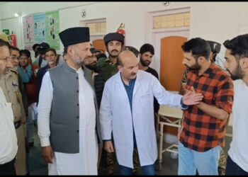 MLA Rafiq Ahmad Naik Visits SDH Tral Post-Election Victory