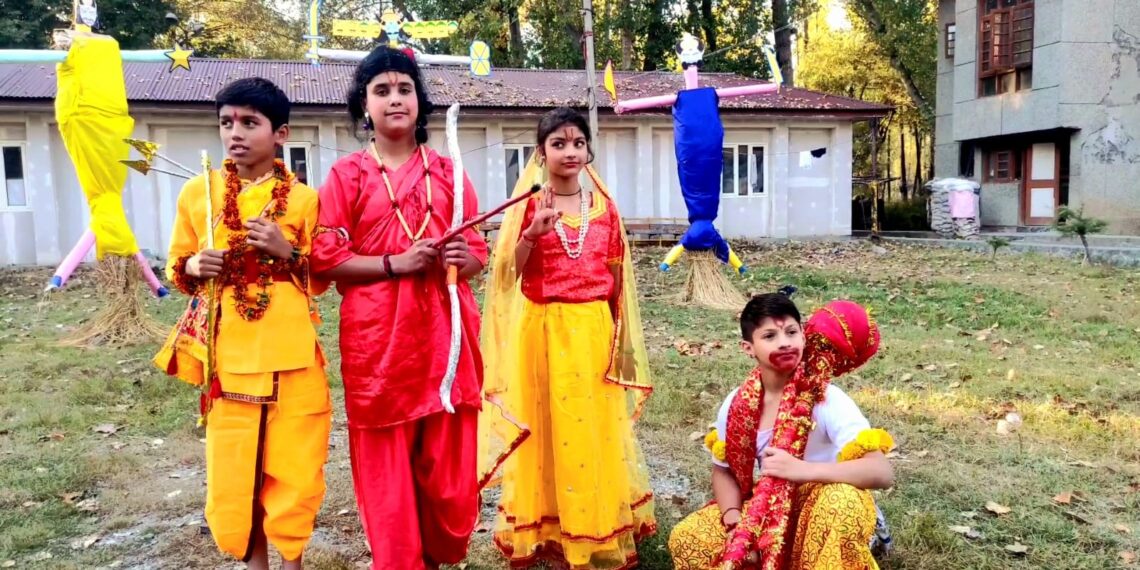 Dussehra Celebrated with Religious Fervour at Kheer Bhawani Temple in Gbl