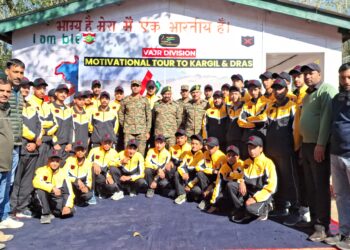 Indian Army Conducts Motivational Tour for Youth to Kargil & Drass