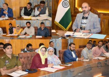 DC Pulwama Reviews Comprehensive Winter Preparedness