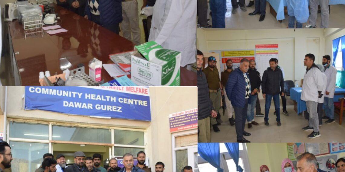 Day 3 of Gurez Tour: DC Bandipora visits HC Dawar, takes stock of facilities