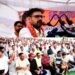 Satish Sharma receives rousing reception at Jammu