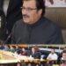 Speaker Pro-tem chairs meeting at Legislative Assembly Complex Srinagar