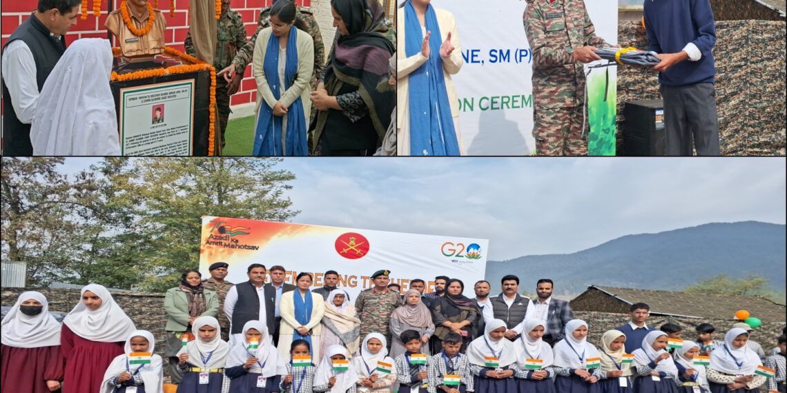 Army honours its braveheart in Drugmulla Kupwara 