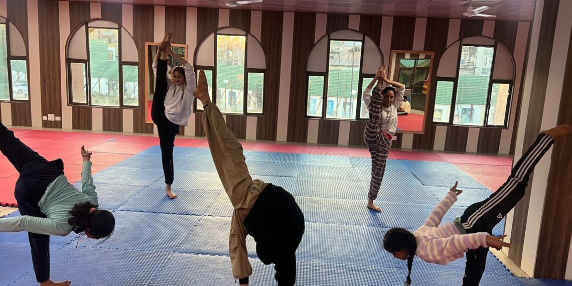 Residential coaching camp in Yogasana Sports underway at Srinagar 