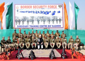 629 BSF TRAINEES PASS OUT TO TAKE UP NEW CHALLENGES ON BORDER