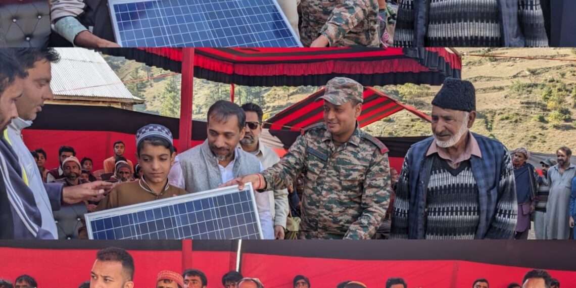 Diwali Ahead: Sumali and Chautli Villages in Baramulla Receive Micro Solar Grids Thanks to Aseem Foundation