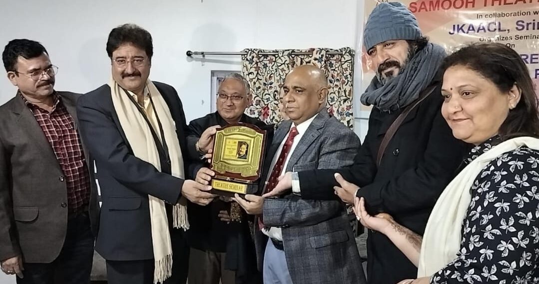 Mushtaaque Ali Ahmad Khan Honored in Seminar at Srinagar