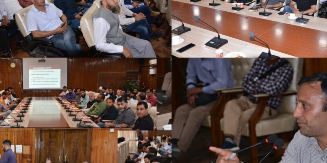 Final Phase of Trainings for Counting Staff culminates in Srinagar