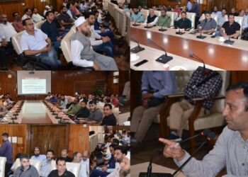 Final Phase of Trainings for Counting Staff culminates in Srinagar