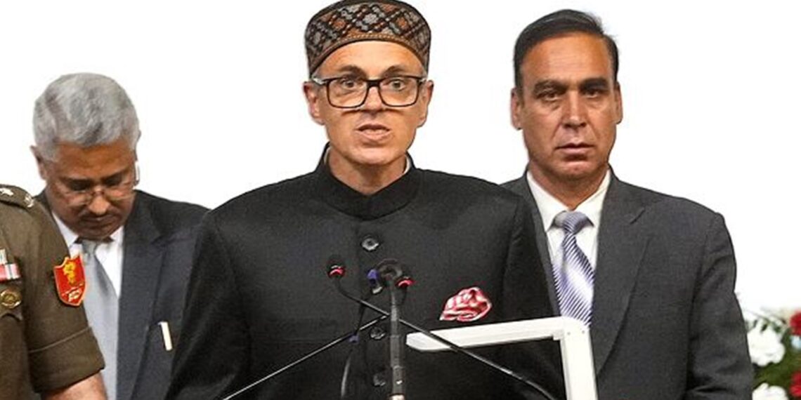 J&K UT Gets Its First Elected CM as Omar Abdullah Takes Oath