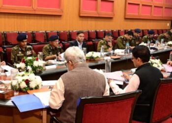 Lieutenant Governor Chairs DCs, SSPs Meeting on Security & Development Projects in Jammu Division