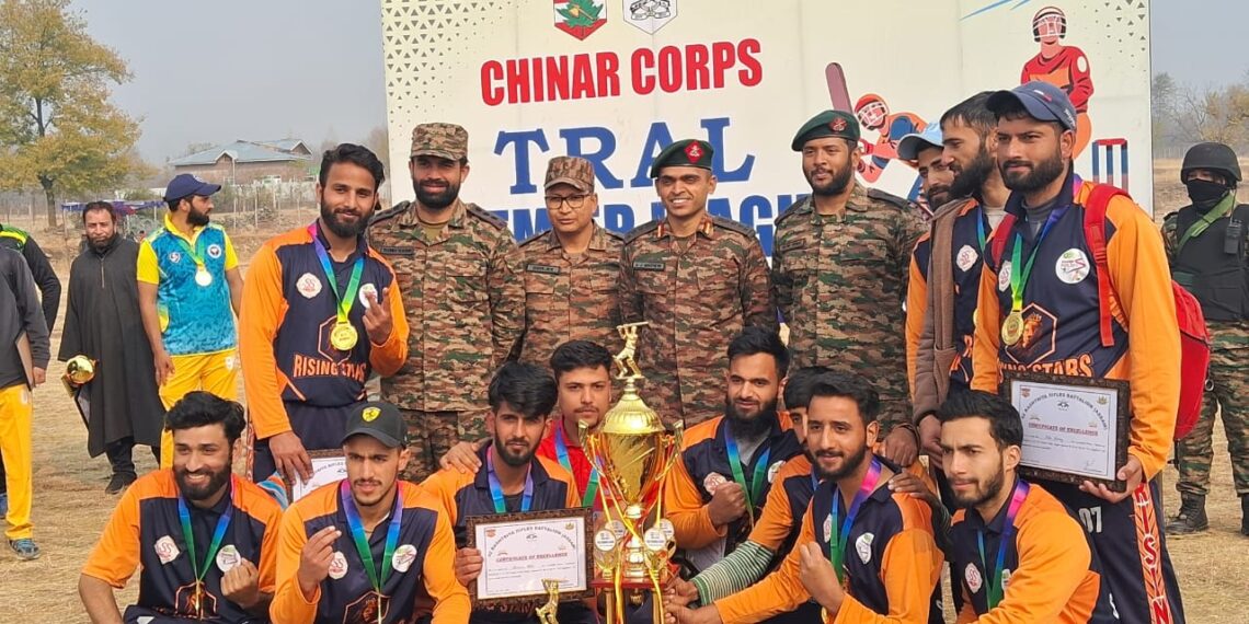 J&K: Indian Army Launches Cricket Tournament at Tral
