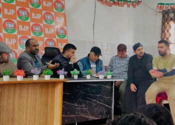BJP unit Kulgam holds meeting for party’s membership drive in the district