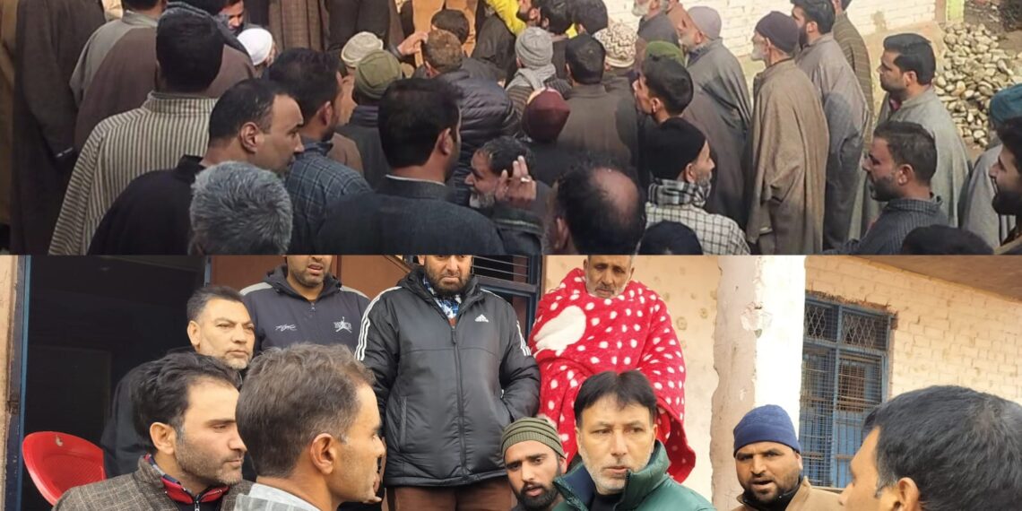 DDC Member Devsar Ishtiyaq Ganie attends Gram Sabha at Mandhole, Banghall