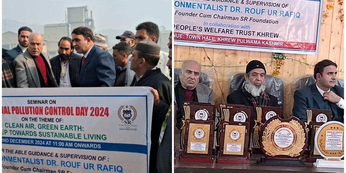 SR Foundation & People’s Welfare Trust Organize Seminar on National Pollution Control Day