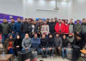 Ganderbal Press Association Elects New Office Bearers